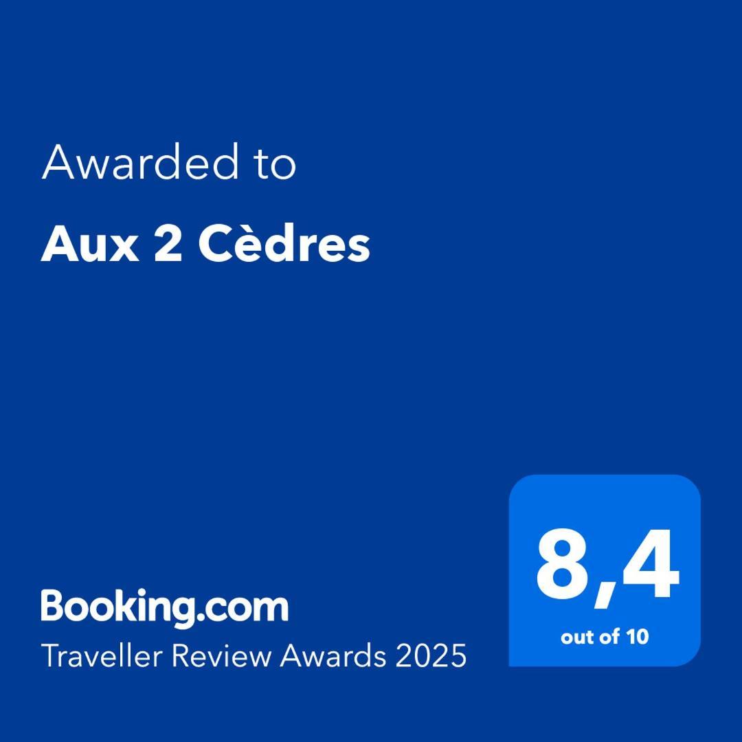 Aux 2 Cedres L'Escale Exterior foto